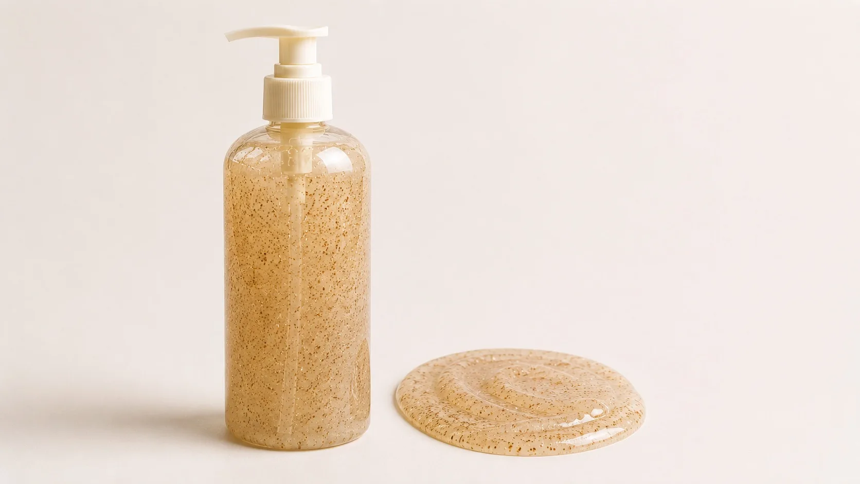 Exfoliating shower gel OEM manufacturing
